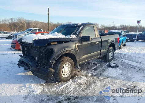 2021 Ford F-150 Xl из США, поврежденный, VIN 1FTMF1CB9MKD07146